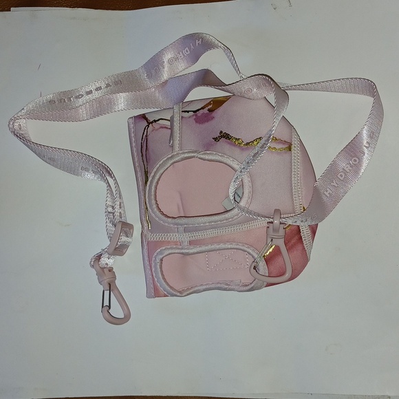 HydroJug sleeve pink gold marble print Insulating Sleeve and crossbody s… - Picture 3 of 5